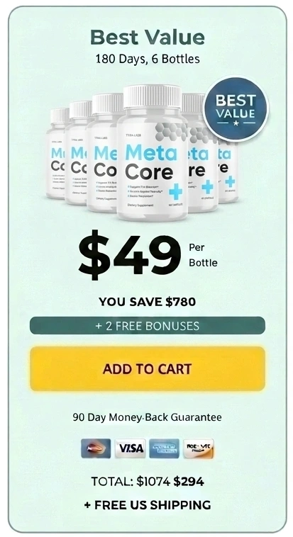 MetaCore  - 6 Bottle